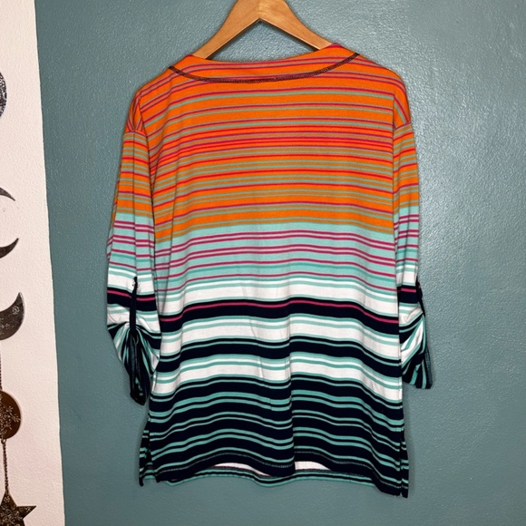 Ruby Rd. Pocketed Pullover Small Fun Drawstring - Picture 10 of 10